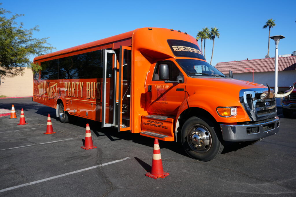 scottsdale party bus routes nightlife 