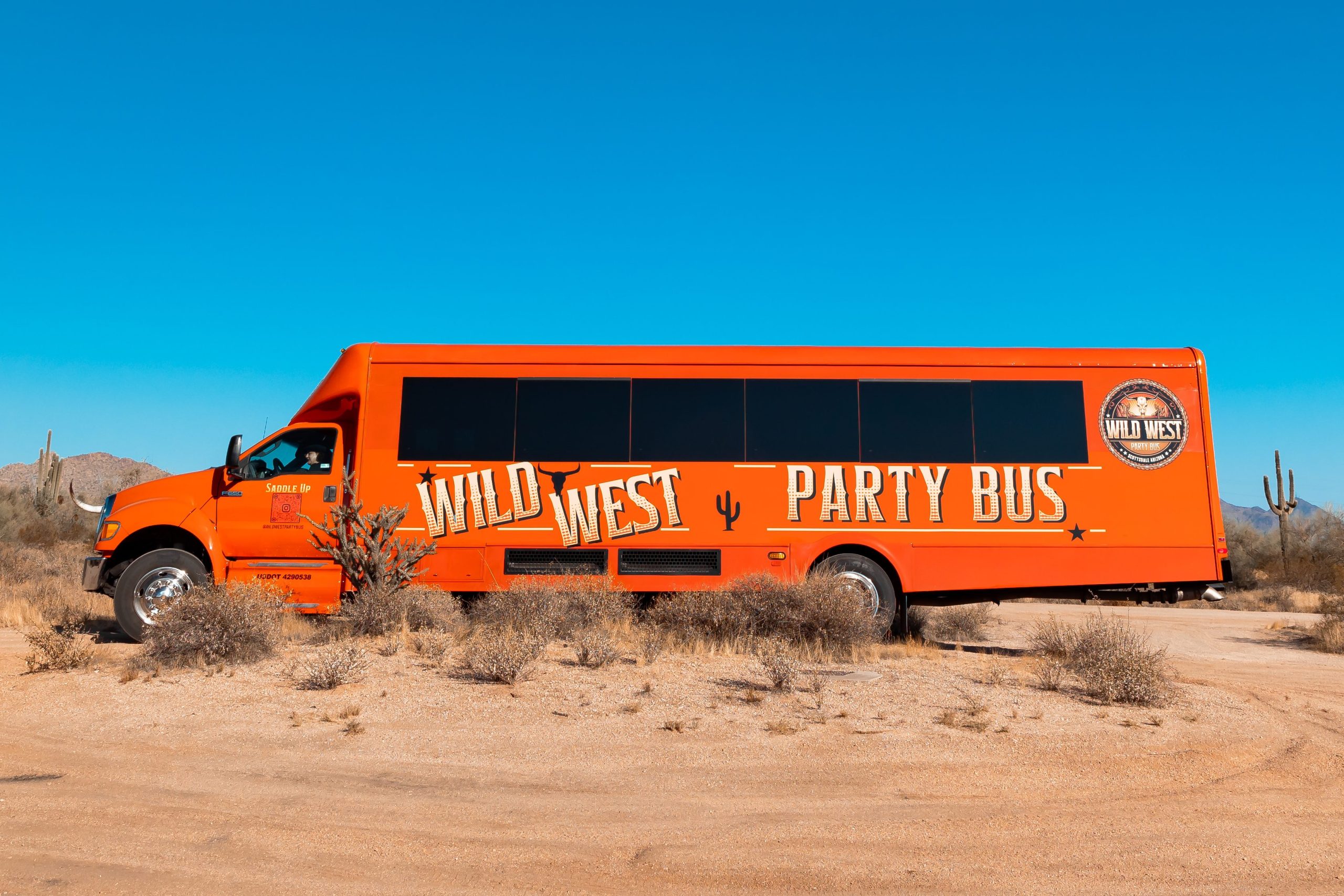 wild west party bus scottsdale